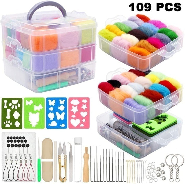 10 Best Needle Felting Kits in 2022 (West Bay, Dimensions, and More) 5