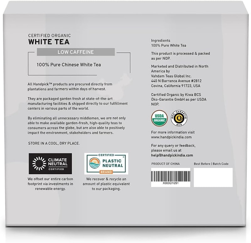 Organic White Tea 2