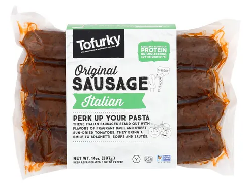 Italian Plant-Based Sausage 1