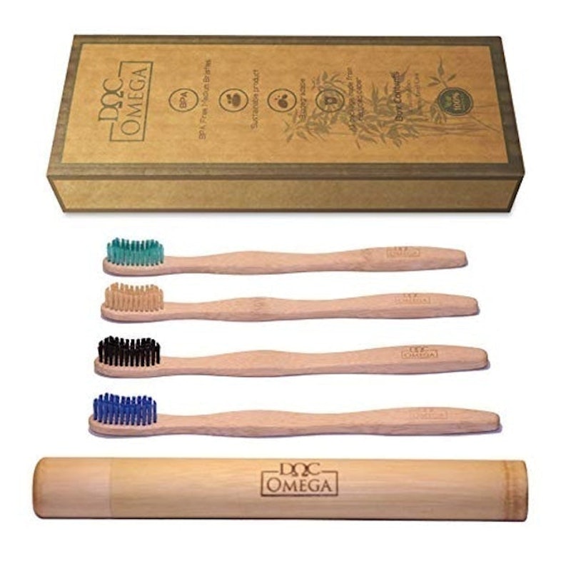 Doc Omega Biodegradable Bamboo Toothbrushes 1