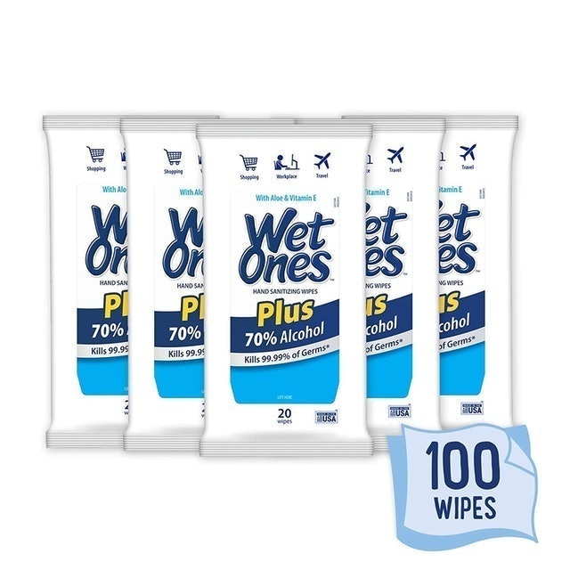 70% Alcohol Hand Sanitizer Wipes 1