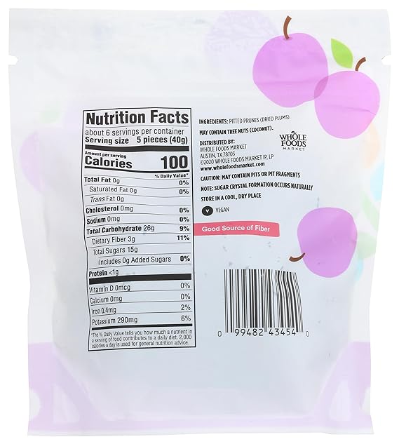 Whole Foods Market Pitted Prunes 2