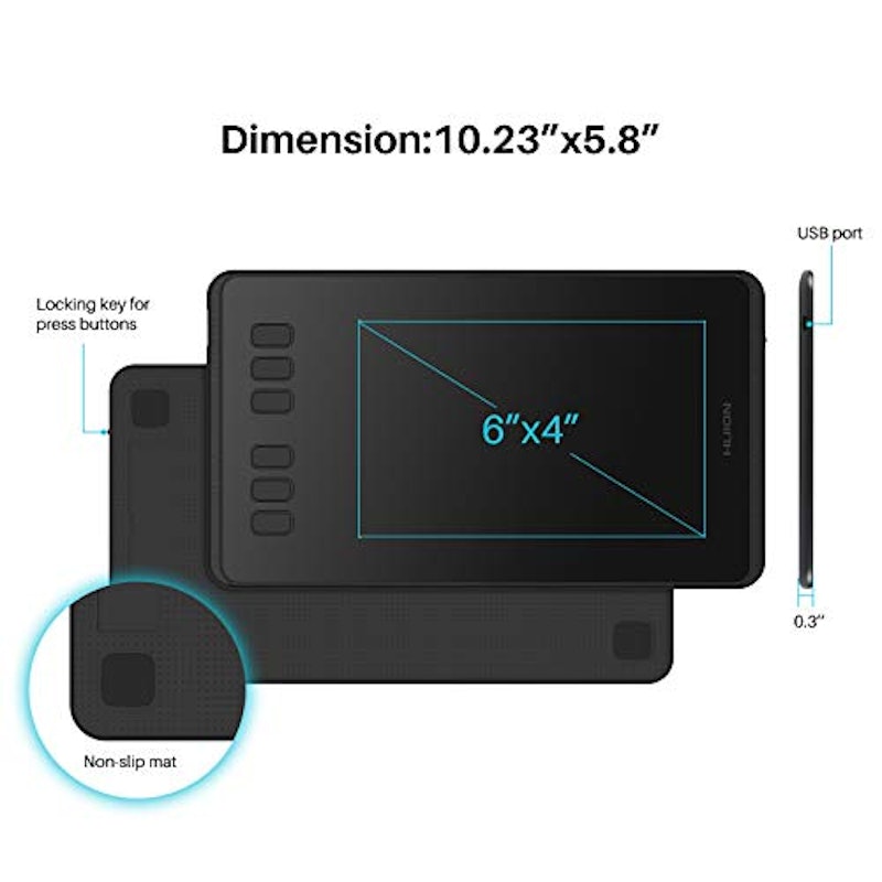 Inspiroy H640P Drawing Tablet 2