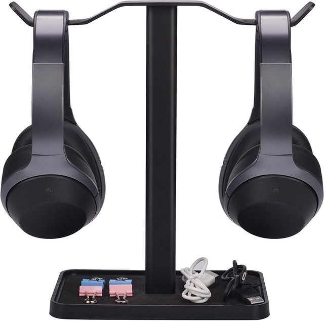 Dual Headphones Stand for Desk 1