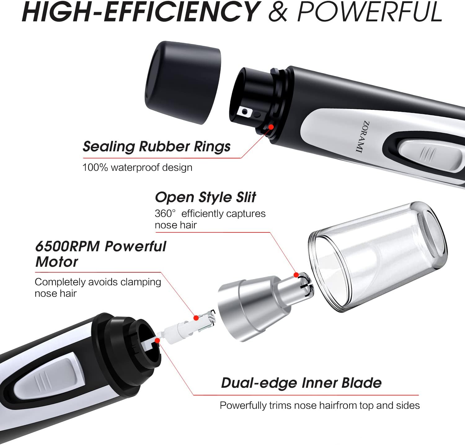Ear and Nose Hair Trimmer Clipper 2
