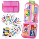 Pill Organizer with Medicine Labels