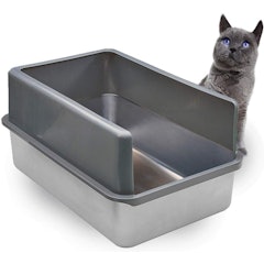 Ultimate Stainless Steel Cat XL Litter Box