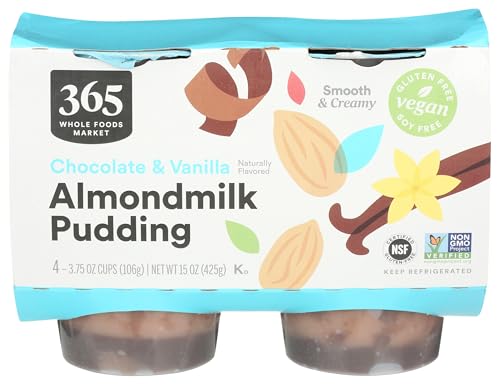Chocolate & Vanilla Almondmilk Pudding 1