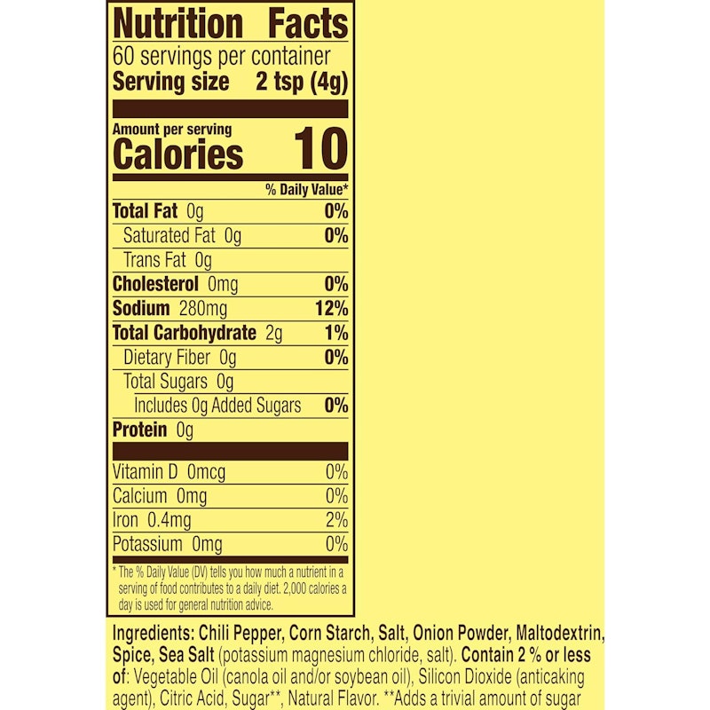 Taco Seasoning Mix Original Flavor 2