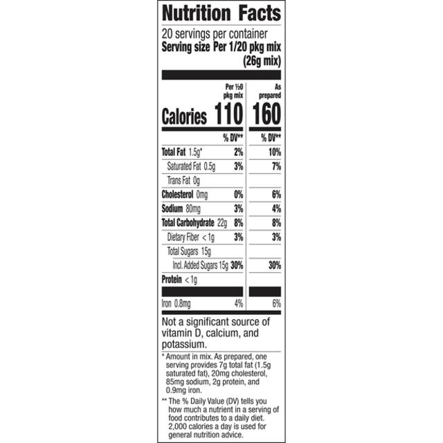 Fudge Brownie Mix 2