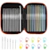 Tomorotec Multi-Color Metallic Crochet Hooks Set 1
