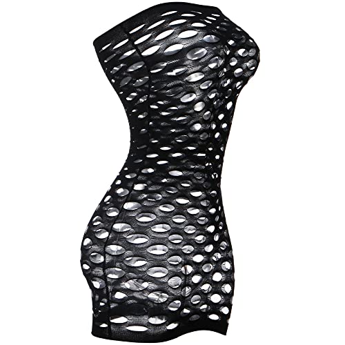 Sexy Womens Strapless Fishnet Lingerie 2