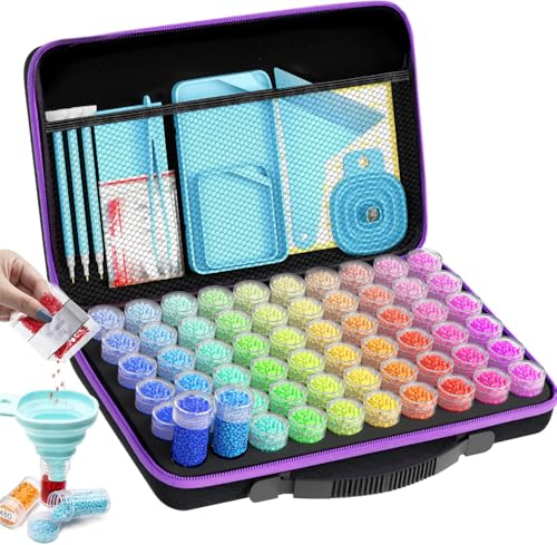 60 Slots Storage Container for Diamond Art Kits for Adults 1