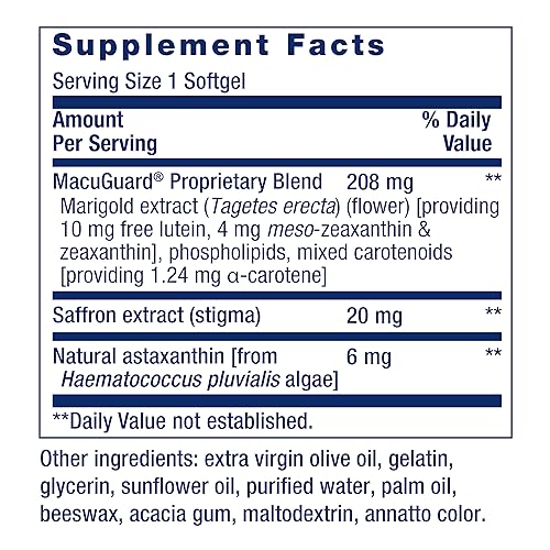 MacuGuard® Ocular Support with Saffron & Astaxanthin 2