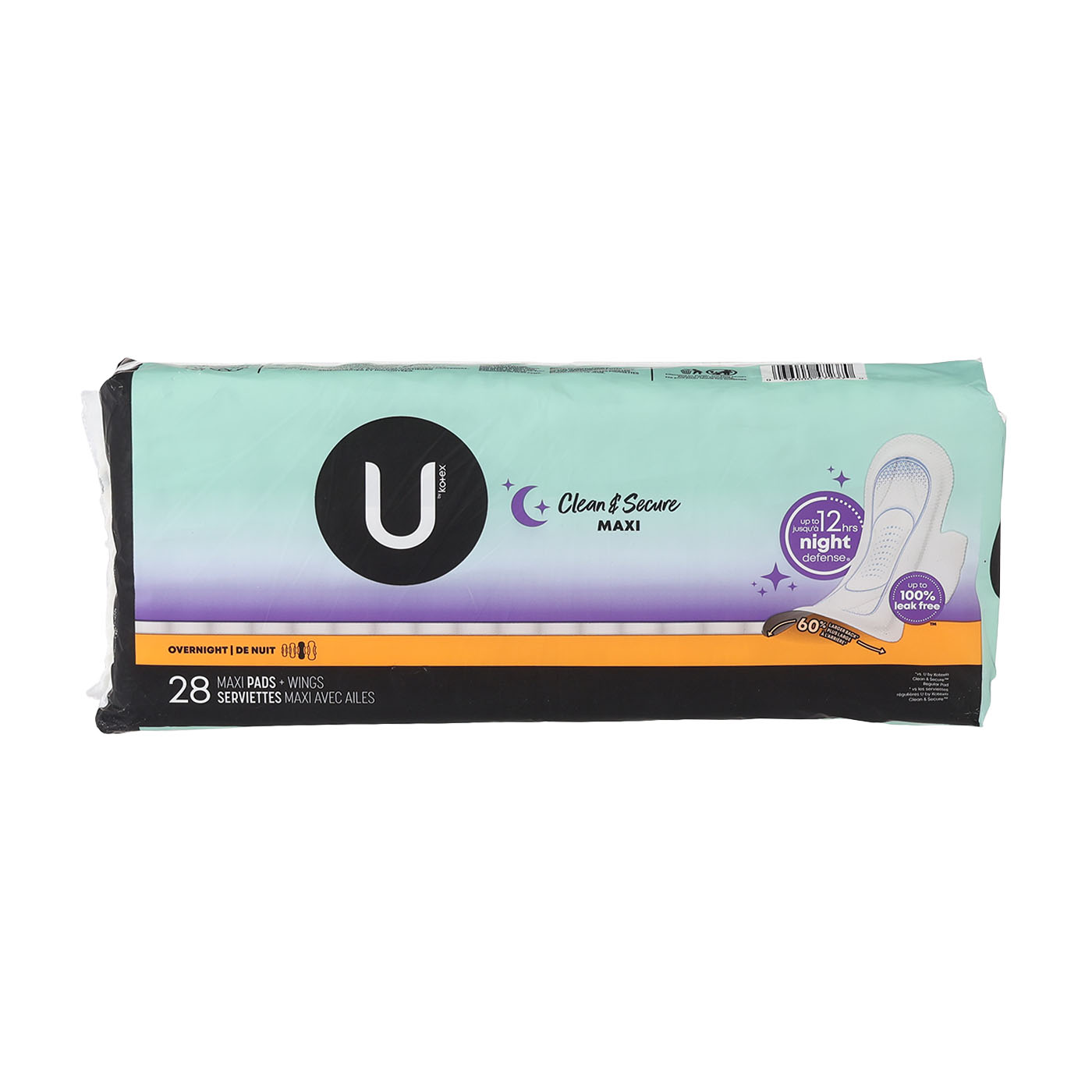 Clean & Secure Overnight Maxi Pads 1