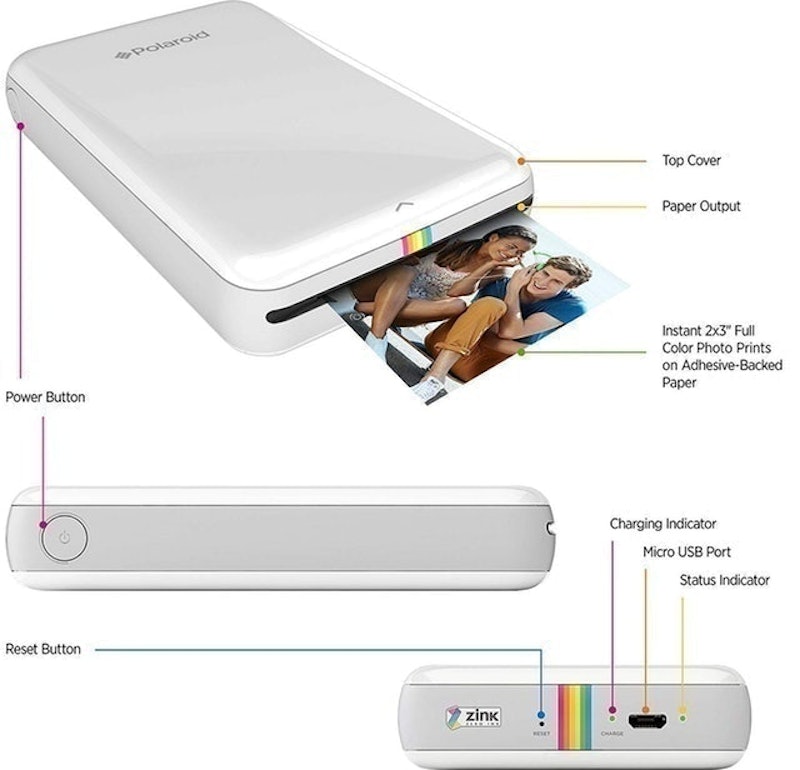 ZIP Wireless Mobile Photo Mini Printer 3