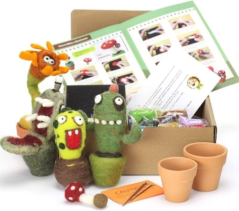 Needle Felting Cactus Kit 1