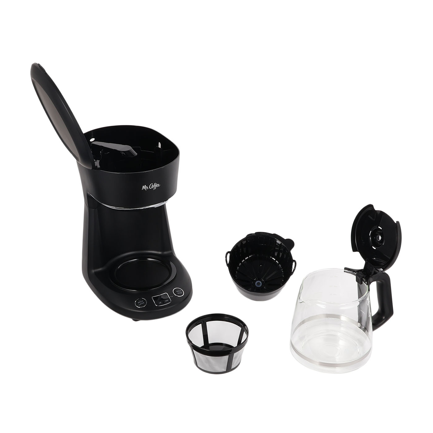 Mr. Coffee 12-Cup Programmable Coffeemaker, Brew Now or Later 3