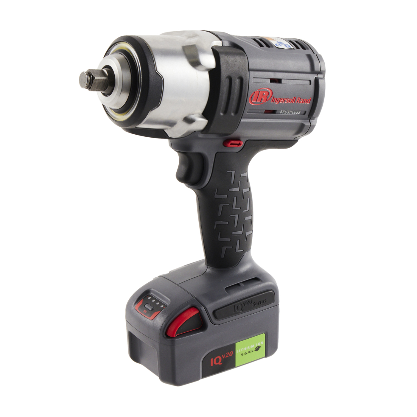 20V 1/2" Drive Cordless Impact Wrench 2 Battery Kit 1