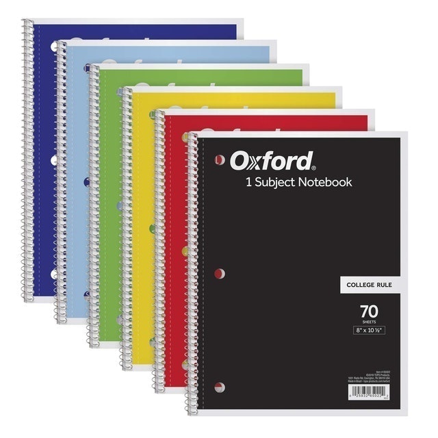 1-Subject Notebooks 1