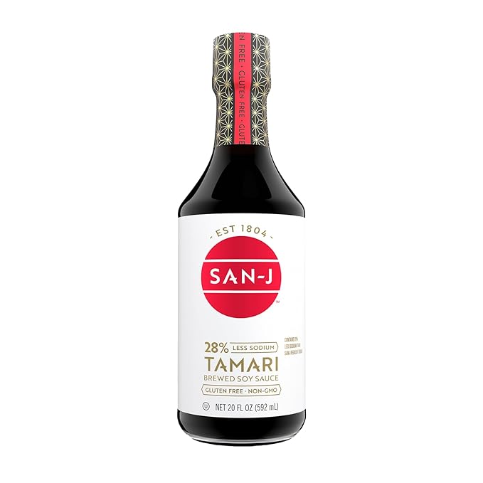 Tamari 28% Less Sodium Soy Sauce 1