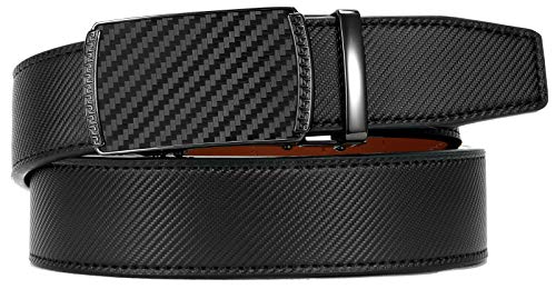 Leather Ratchet Belt Men 2