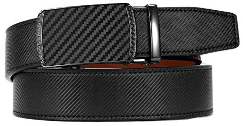 Leather Ratchet Belt Men 2