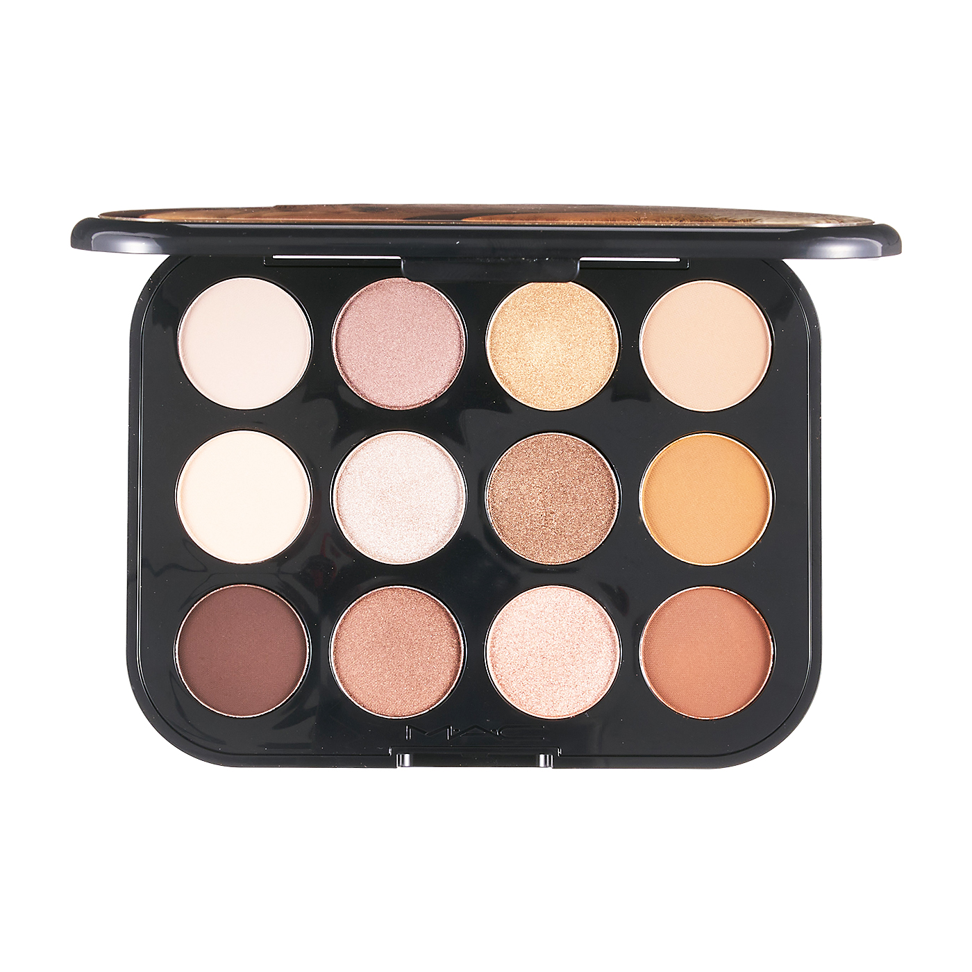 mac cosmetics	CONNECT IN COLOUR EYE SHADOW PALETTE: UNFILTERED NUDES 1