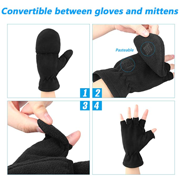 Pure Wool Knitted Gloves 2