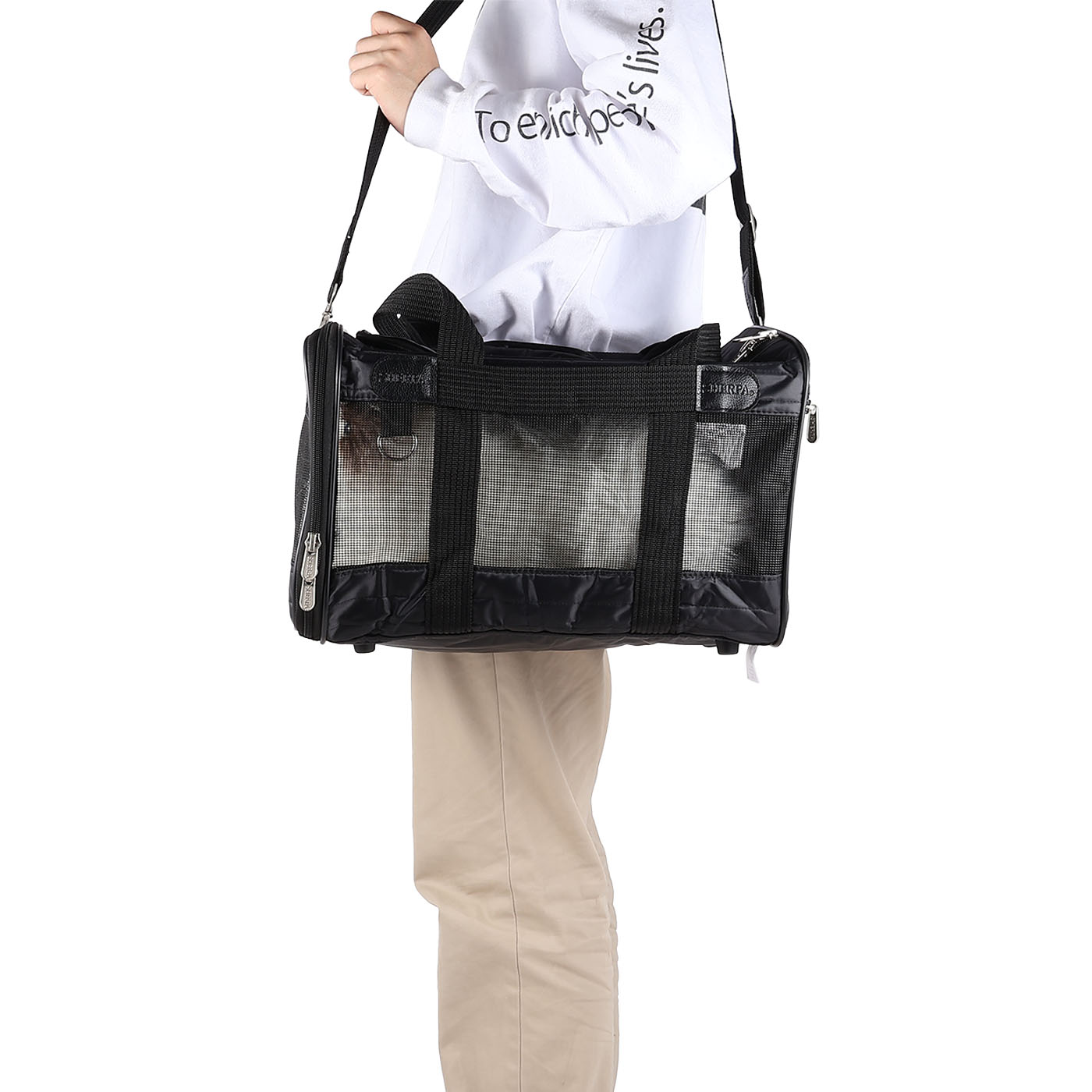 Original Deluxe Airline Approved & Guaranteed On Board Travel Pet Carrier 8