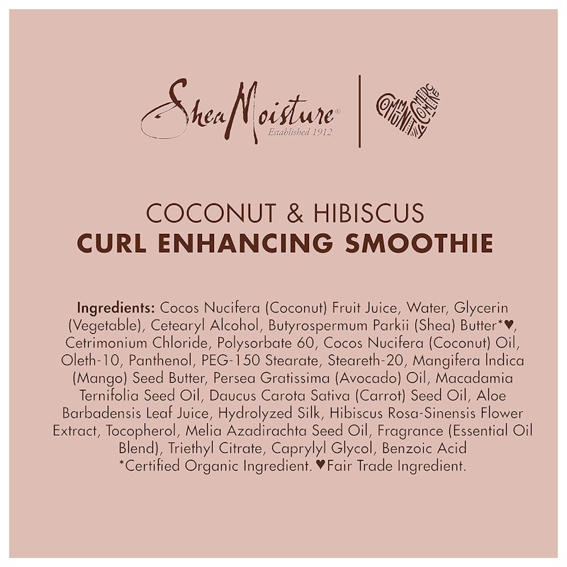 Coconut Hibiscus Curl Enhancing Smoothie 3