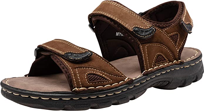 Men's Leather Hiking Sport Sandals 1