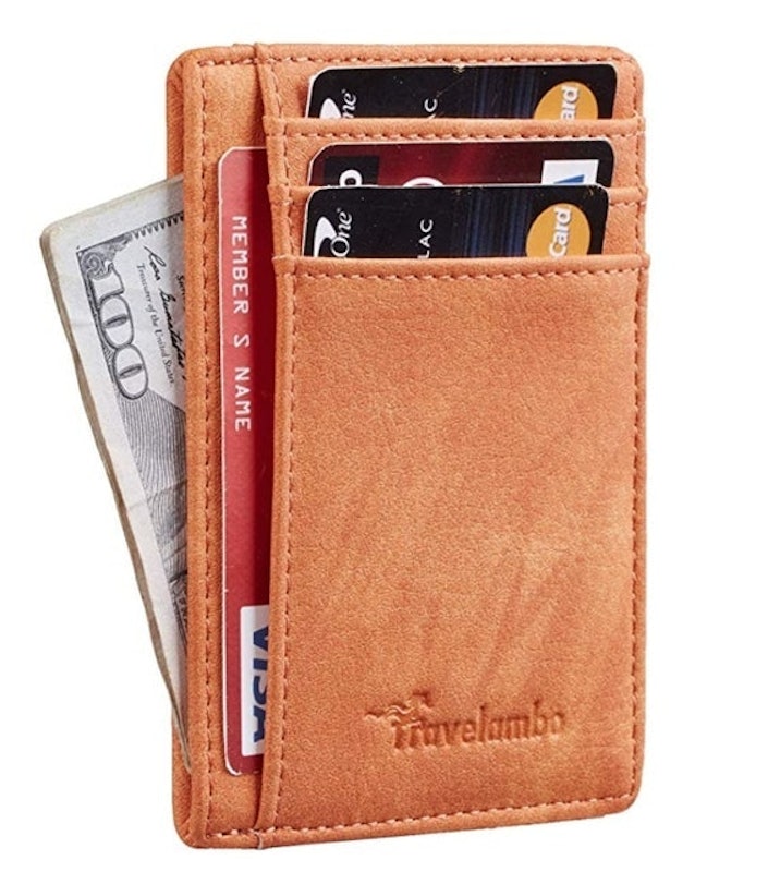 Front Pocket Minimalist Leather Wallet 1