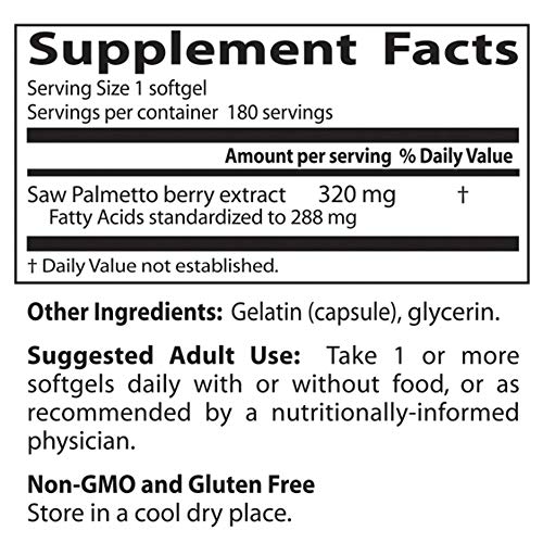 Saw Palmetto, Standardized Extract  2