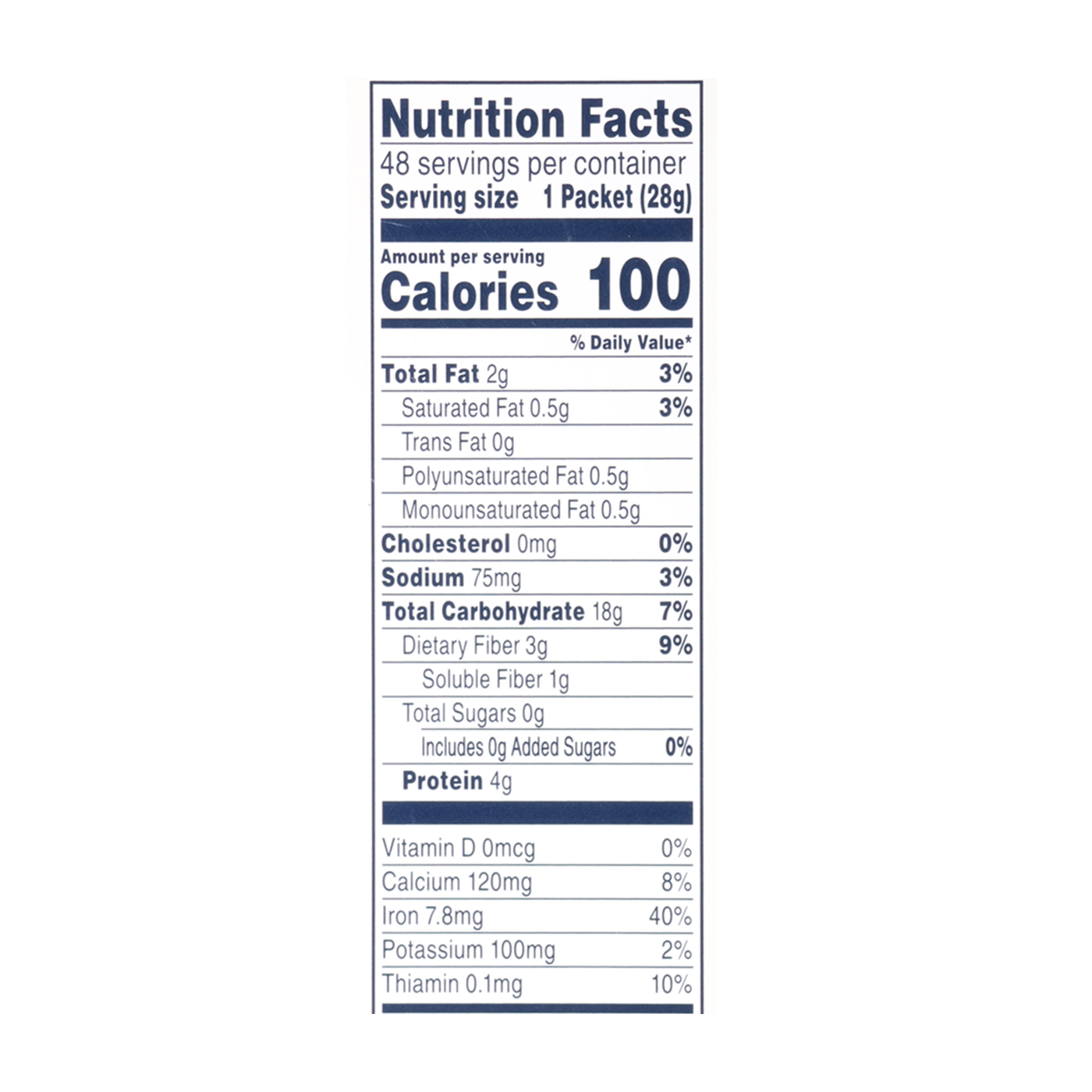 Quaker Instant Oatmeal, Original, Individual Packets 4