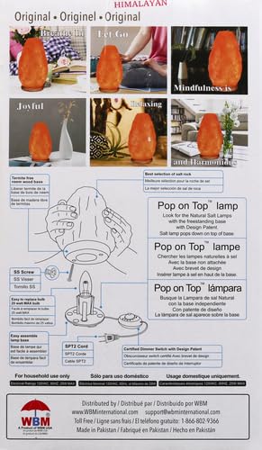 Himalayan Salt Lamp with Dimmer Switch 2