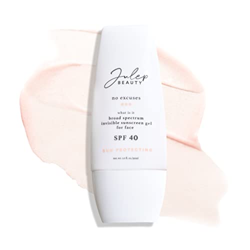 No Excuses Broad Spectrum Invisible Sunscreen Gel For Face SPF 40 1