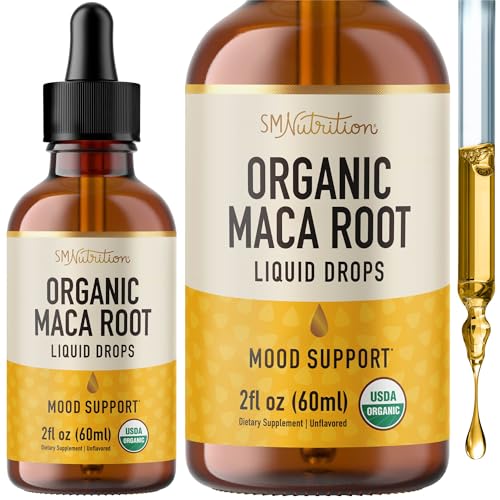 Organic Maca Root Liquid Drops 1