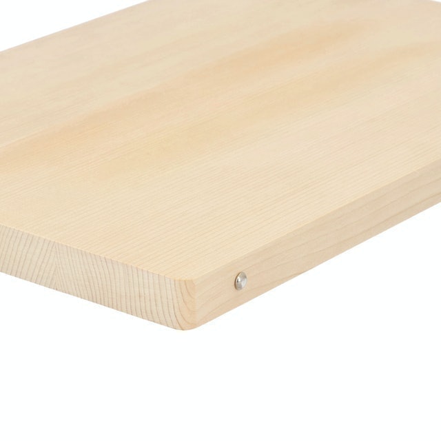 Aomori Hiba Lightweight Cutting Board with Stand M 2