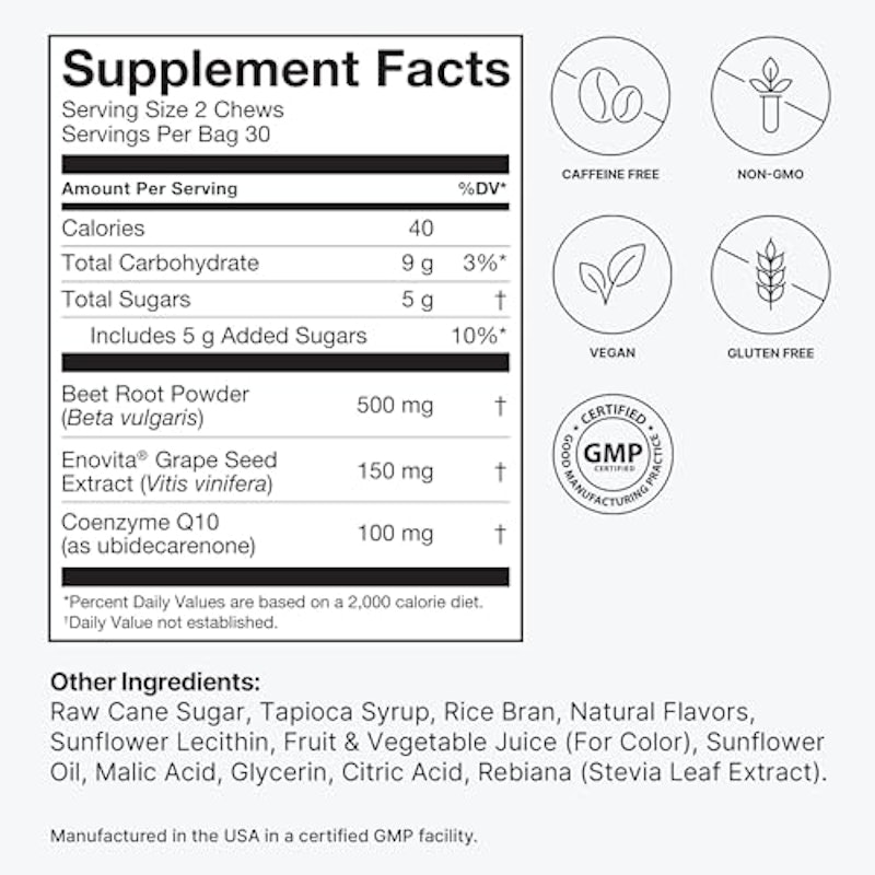 SuperBeets® Heart Chews Advanced 2