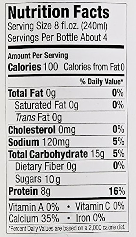 Plain Nonfat Drinkable Yogurt 2