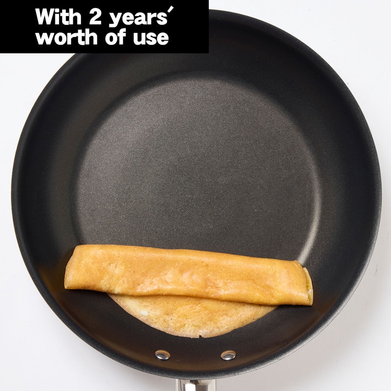 Tri-Ply Base 10 in Stainless Steel Fry Pan with Nonstick Interior 7