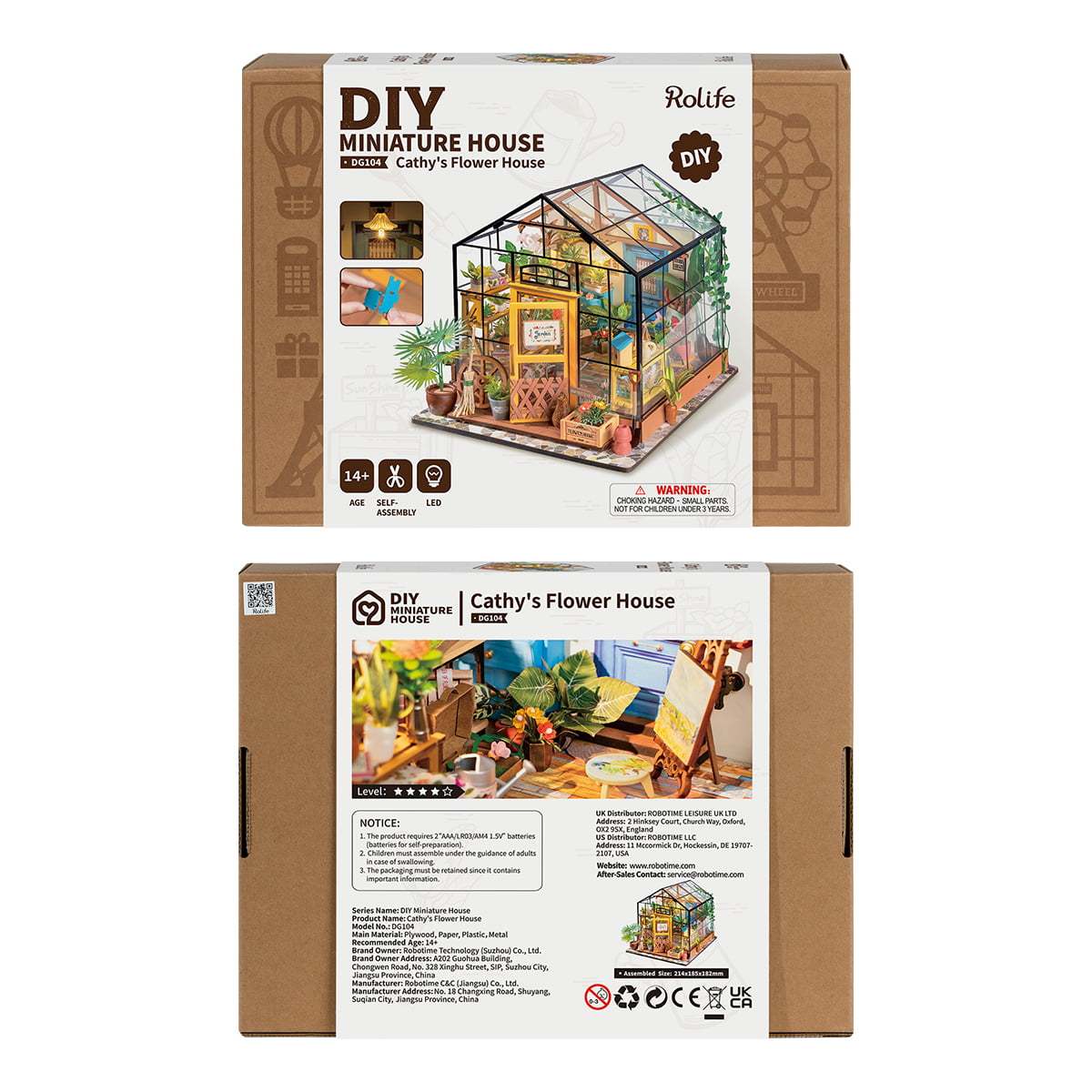 DIY Miniature House - Cathy’s Flower House 2