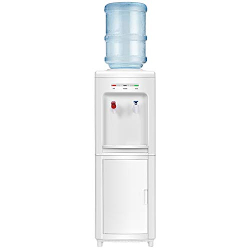 5 Gallons Hot and Cold Water Cooler Dispenser with Child Safety Lock 1