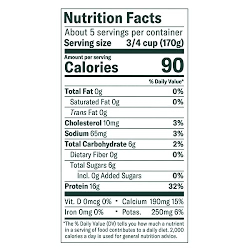 Greek Yogurt Nonfat Plain 2