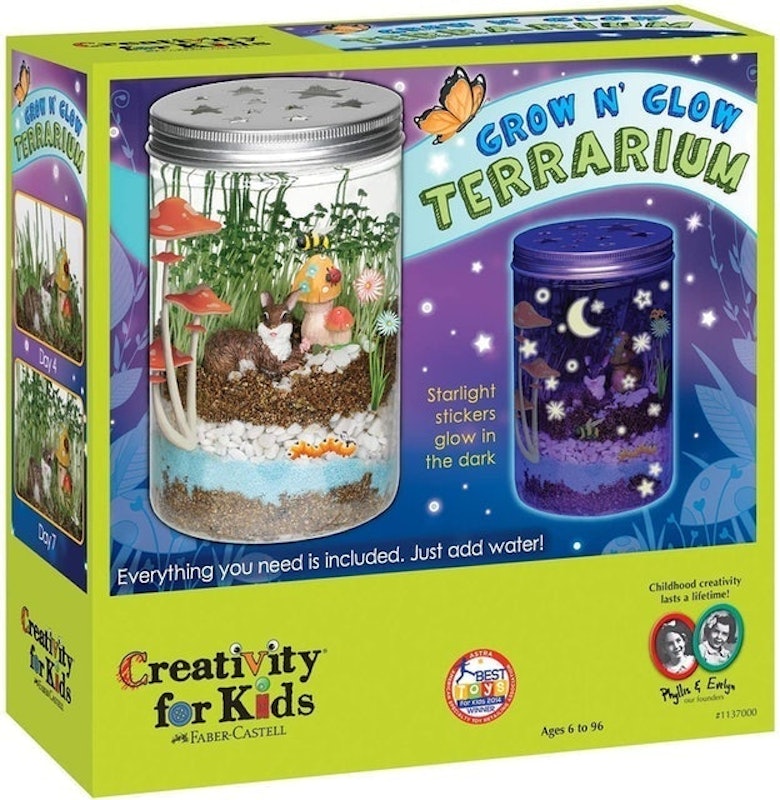Grow 'N Glow Terrarium Science Kits for Kids 1