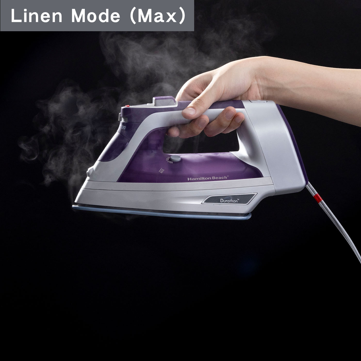 Durathon Digital Retractable Cord Iron 7