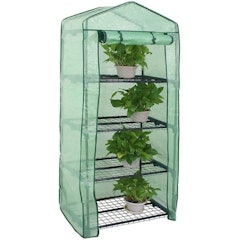 4-Tier Mini Walk-In Greenhouse