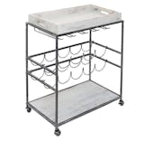 10 Best Rolling Bar Carts in 2022 (Gracie Oaks, Christopher Knight Home, and More) 2