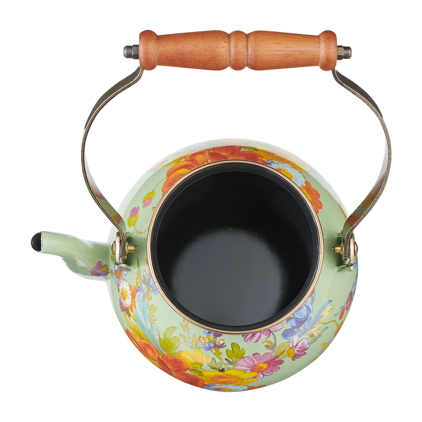 Enameled tea kettle 3